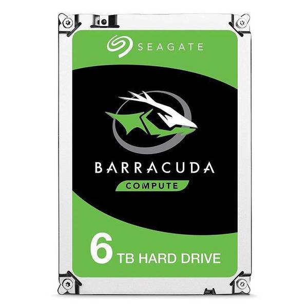 Seagate Barracuda 6TB 5400RPM SATA 6.0 GB/s 256MB Hard Drive (3.5